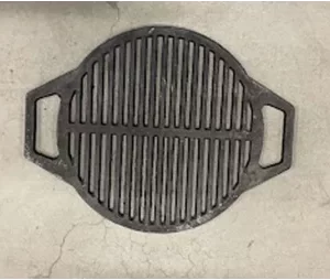 Чугунная решетка гриль для мангала (круглая)