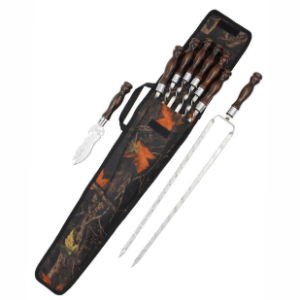 Набор шампуров в колчане (45 СМ) «ЛЕС» №2