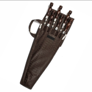 Набор шампуров в чехле (рк) кож/зам №2 50 СМ