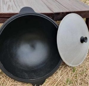 Казан 16 л.  плоское дно