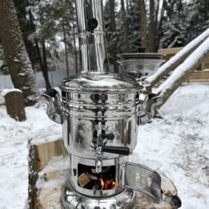 Самовар жаровой на дровах на 4 л