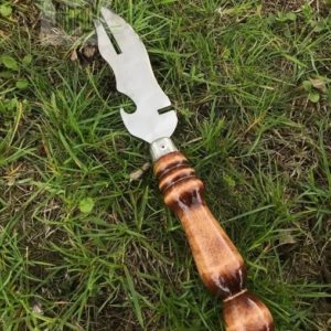 Нож-вилка для снятия мяса барбекю 6 в 1