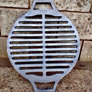 Чугунная решетка гриль для мангала (круглая)