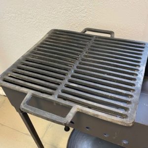 Чугунная решетка гриль для мангала (прямоугольная)